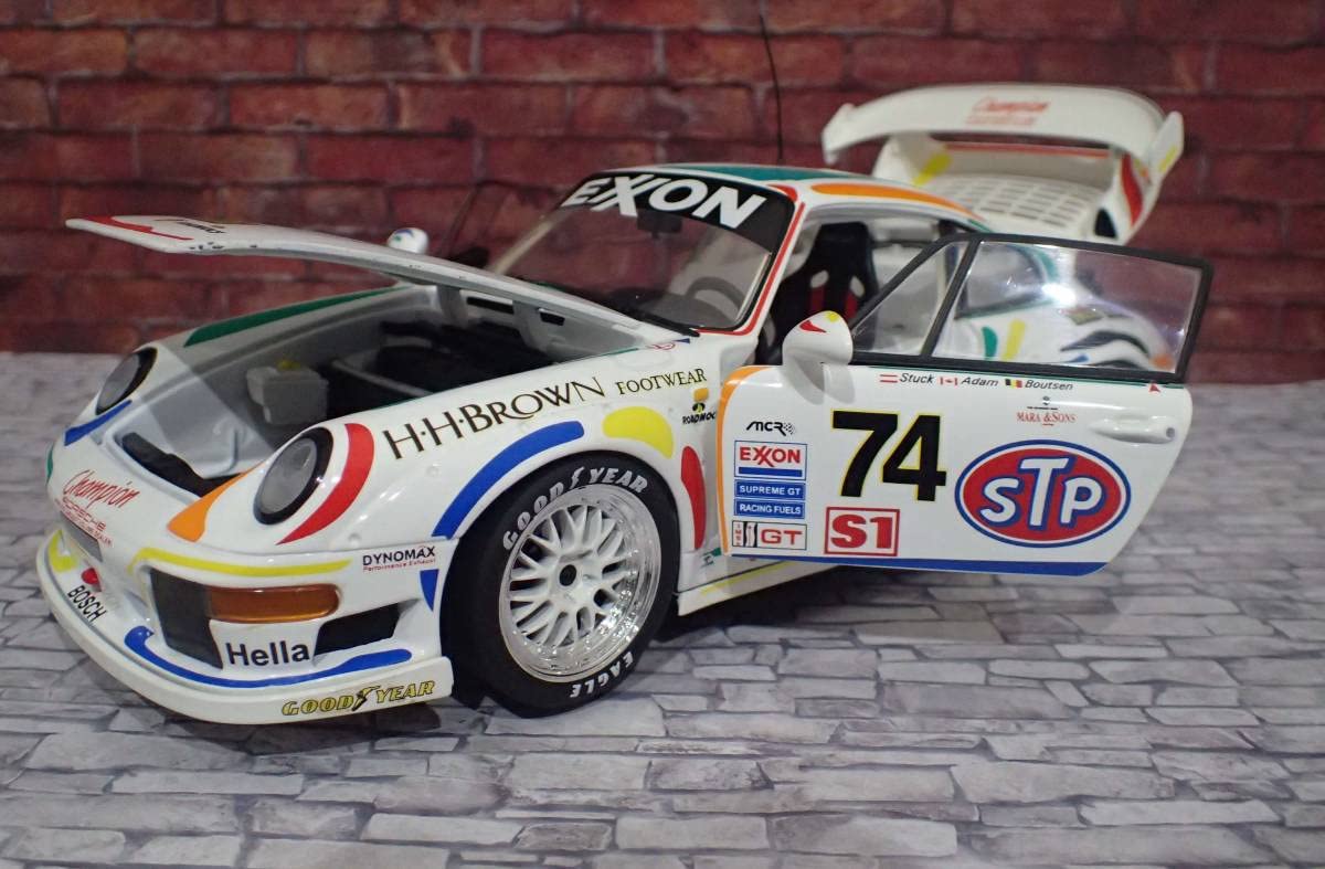 Amazon | 1/18 UT models Porsche 911(993) GT2 EVO #74(ミニカー, STP