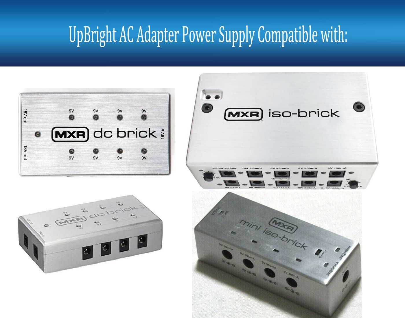 Amazon.com: UpBright 18V AC/DC Adapter Compatible with MXR M237