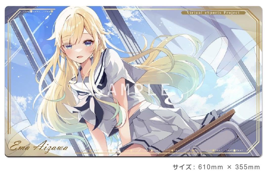 C107 AliceSyndrome 藍沢エマ ぶいすぽ プレイマット スリーブ