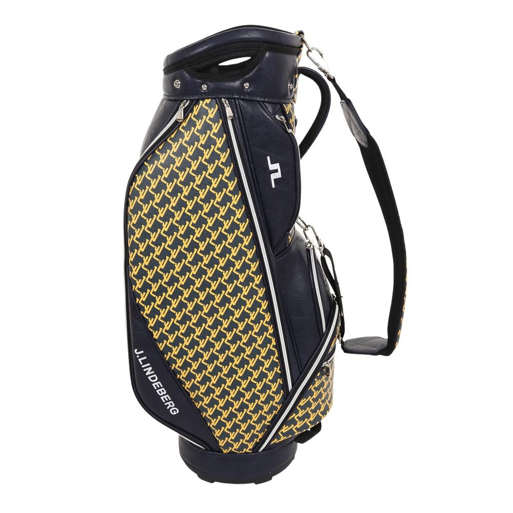 Amazon | J.LINDEBERG ゴルフ キャディバッグ カート式 9.5型 5分割