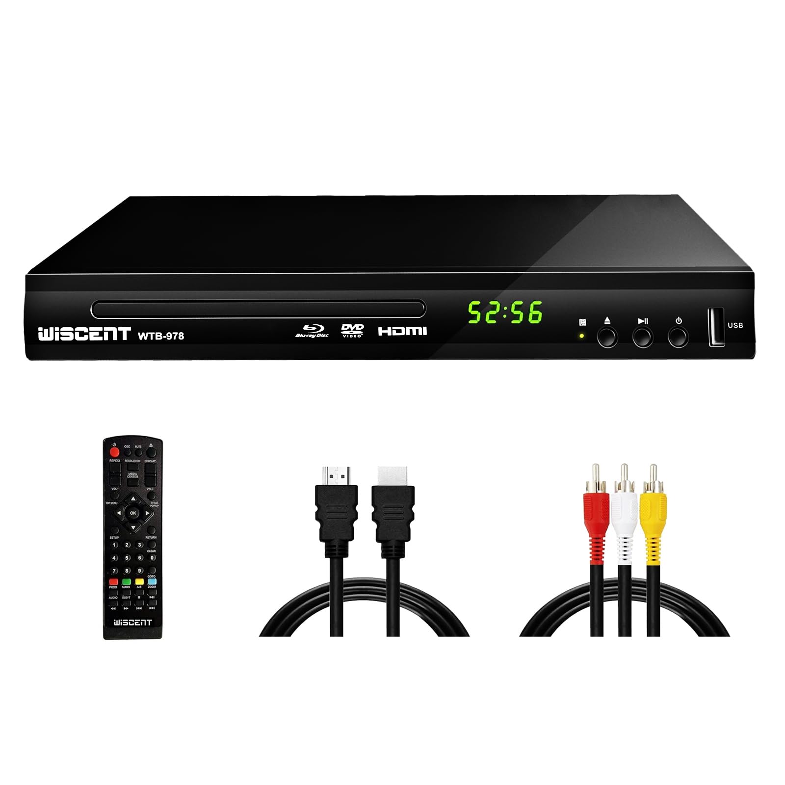 Amazon | DVD ブルーレイプレーヤー フルHD 1080P Dolby Digital DTS