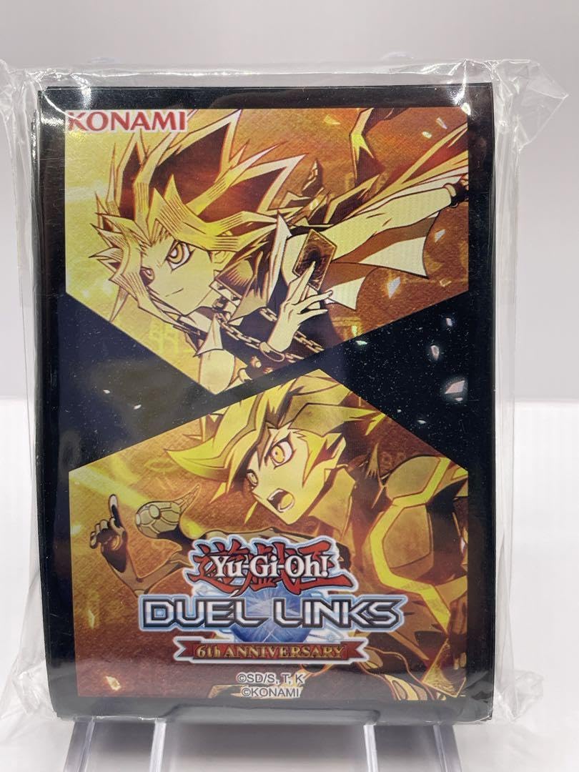 海外限定 デュエルリンクス 6周年 スリーブ 遊戯王 新品未開封 超希少