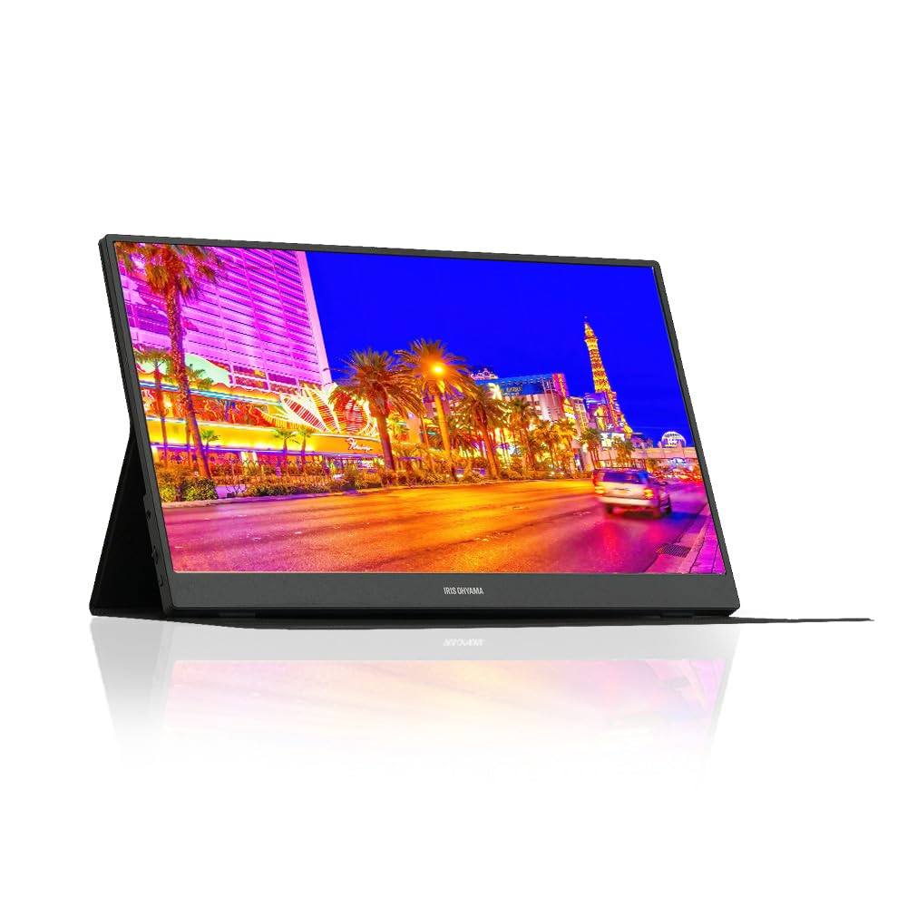 Amazon.co.jp: アイリスオーヤマ モニター 15.6インチ 薄型 ポータブル