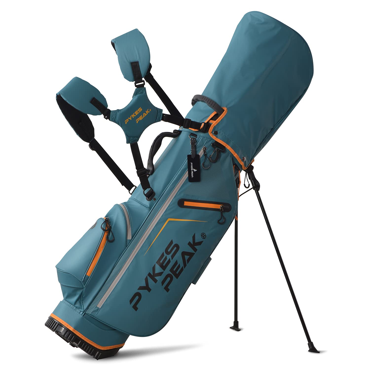 Amazon | PYKES PEAK キャディーバッグ スタンド【軽量 2.4kg/ 5分割口