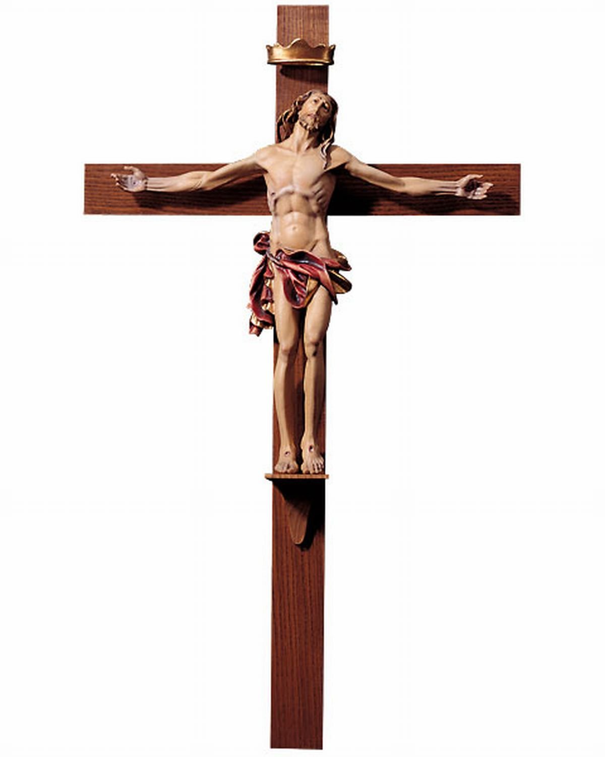 Amazon.co.jp: 欧州教会使用 創業100年木彫りブランド《レーピ》 磔刑