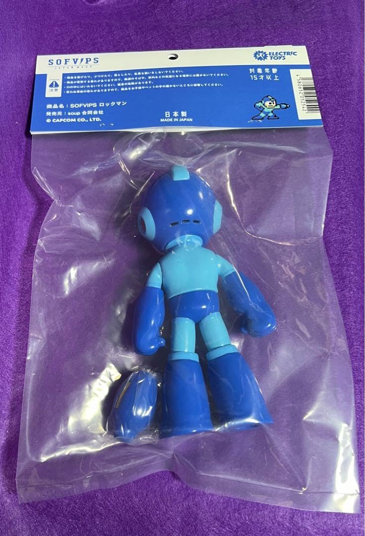 Amazon.co.jp: sofvips ソフビ ロックマン フィギュア : おもちゃ