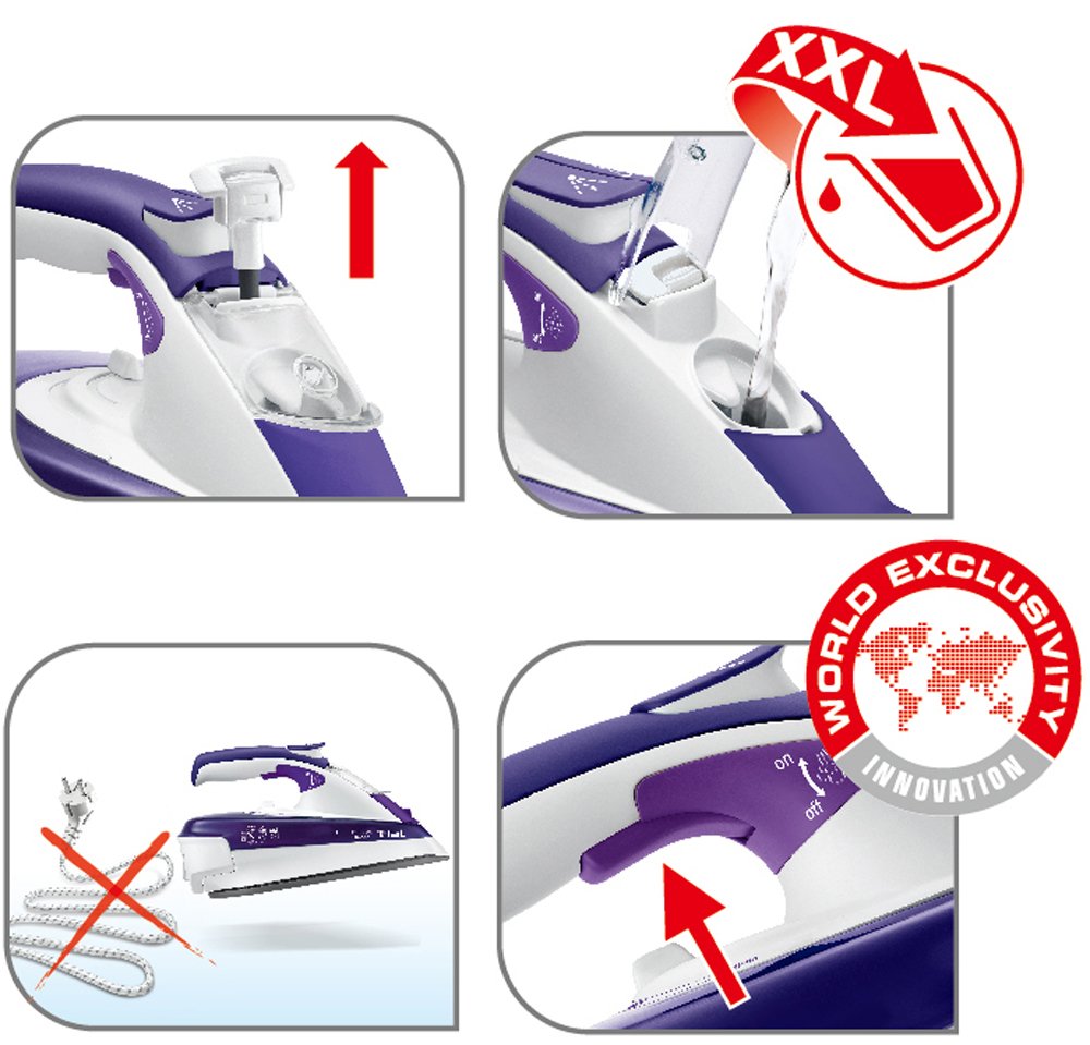 Amazon | ティファール スチームアイロン 「フリームーブ パワー