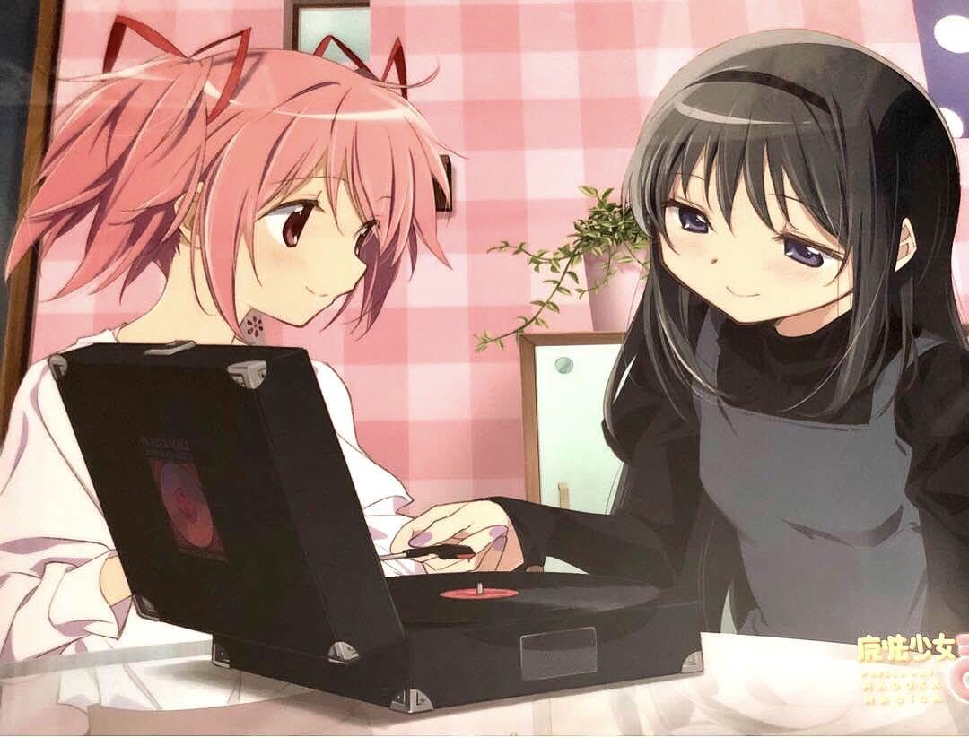 Amazon.co.jp: オンキョー×魔法少女まどかマギカ クリアポスター : ホビー