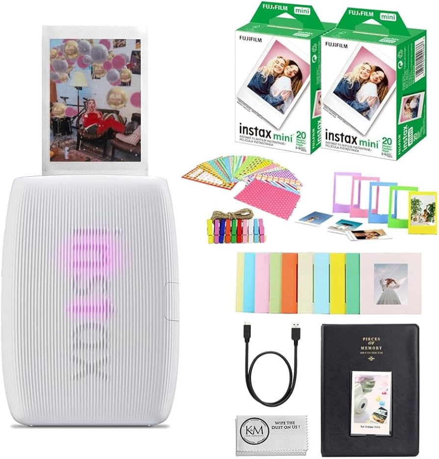 Amazon.com : FUJIFILM INSTAX Mini Link 3 Smartphone Printer | Clay