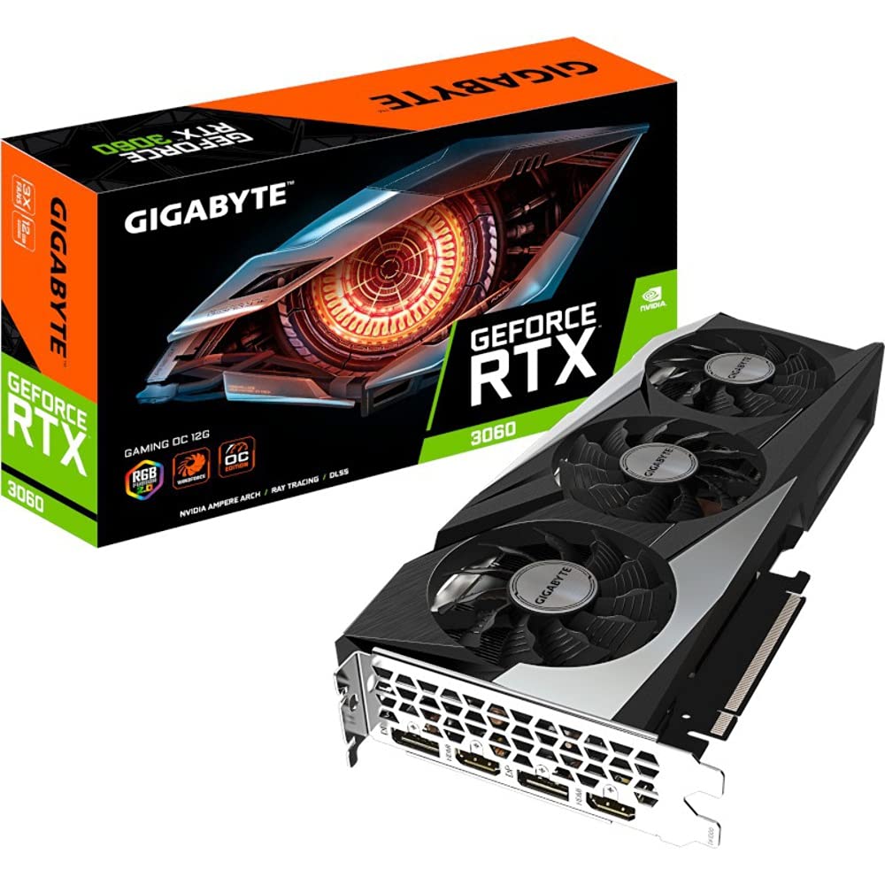 Amazon.com: Gigabyte NVIDIA GeForce RTX 3060 Gaming OC V2 Graphics