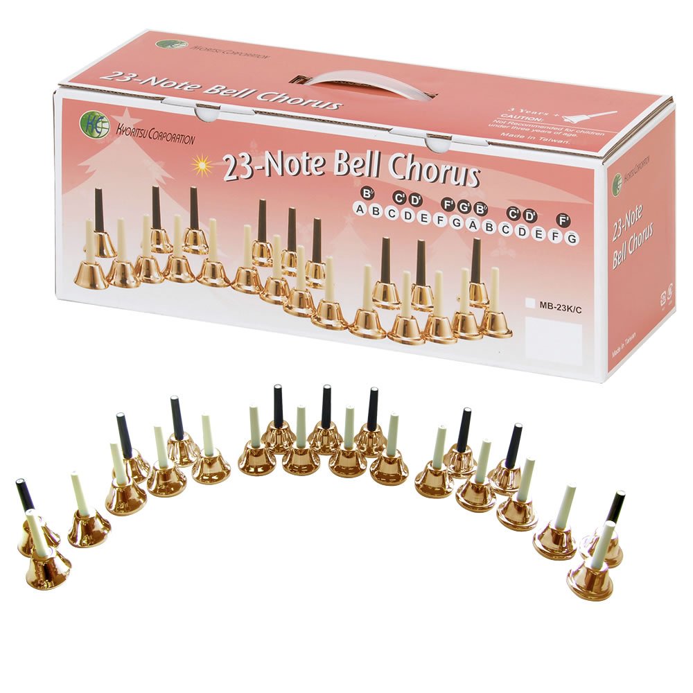 Amazon | ミュージックベル（ハンドベル）23音 MB-23K/C 【Copper