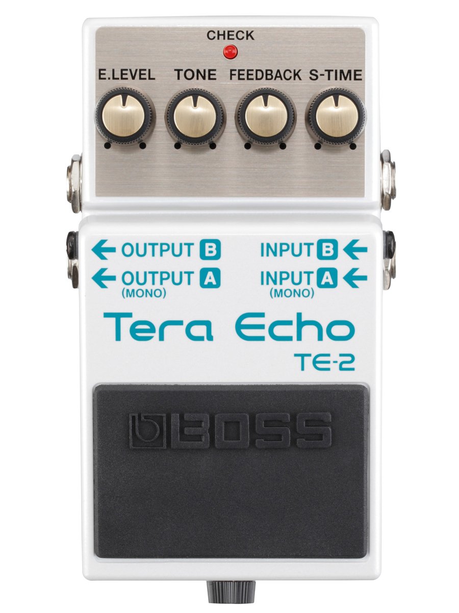 Amazon.com: BOSS TE-2 Tera Echo Guitar Pedal (TE-2), White