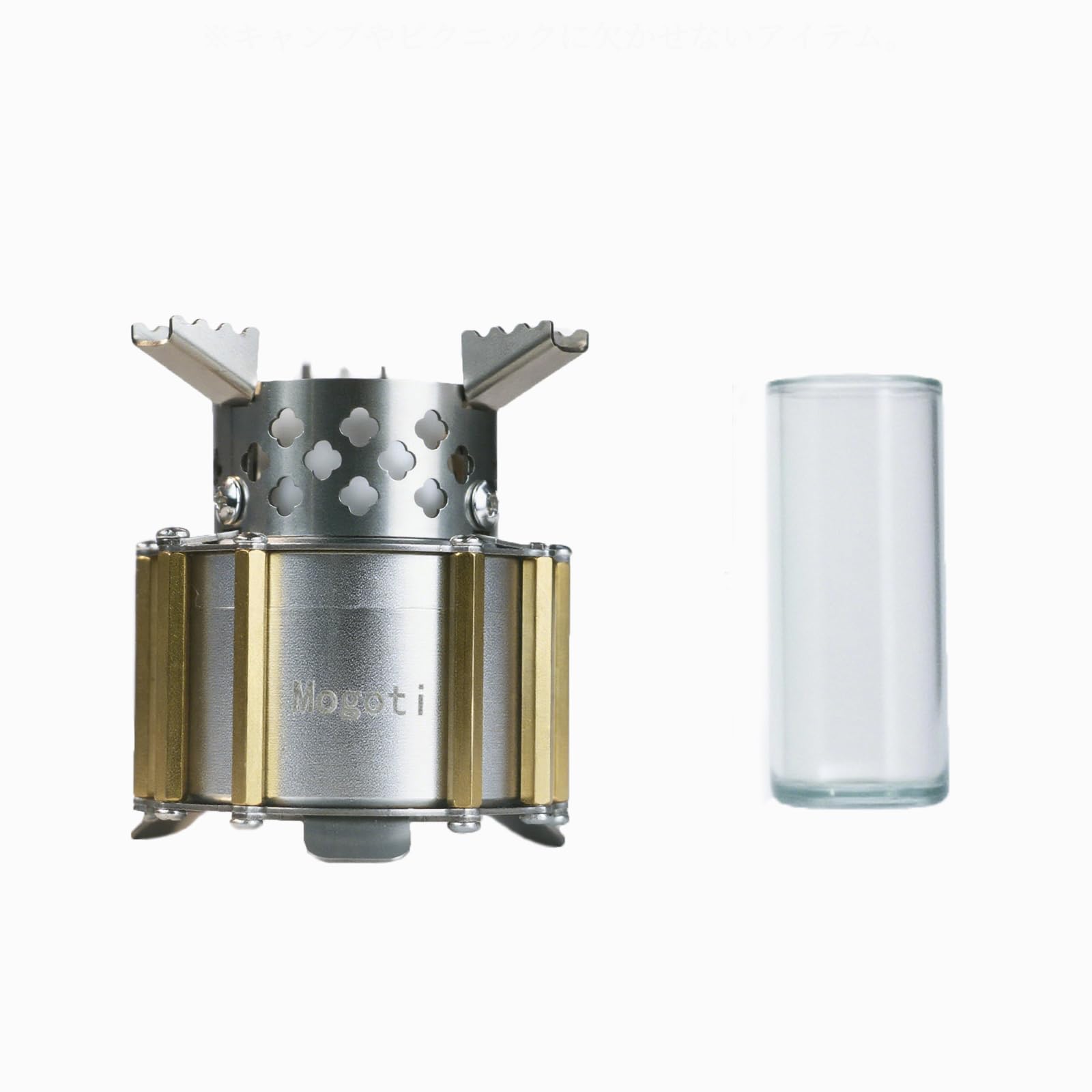 Amazon | Mogoti アルコールストーブ アルコールバーナー 耐熱ガラス