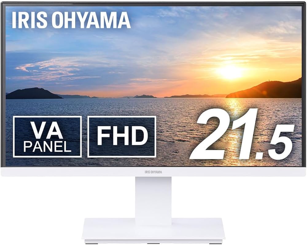 Amazon.co.jp: アイリスオーヤマ モニター 21インチ VAパネル