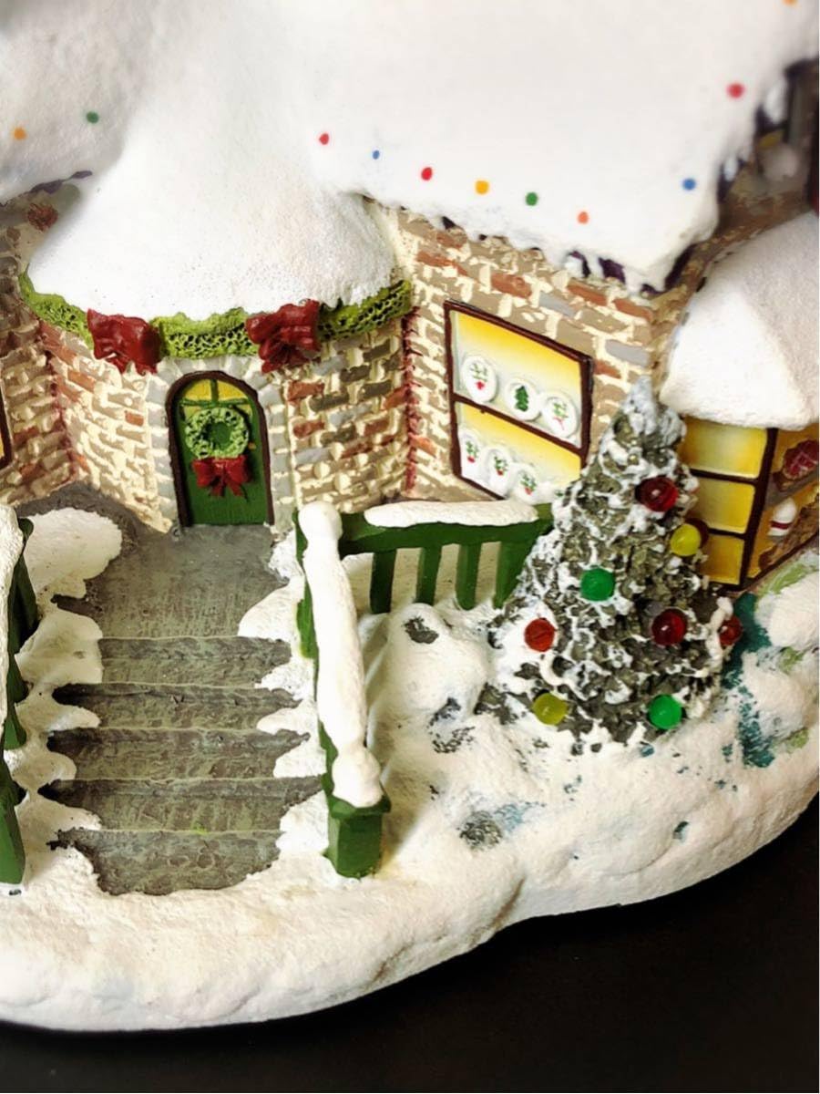 Amazon.co.jp: トーマスキンケード クリスマス ベーカリー ジオラマ