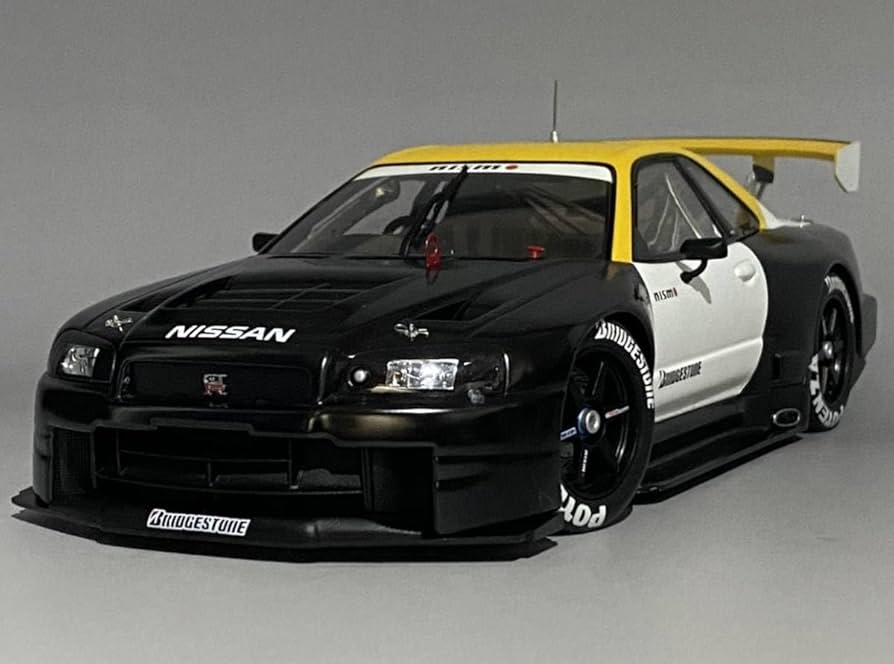 Amazon | レア AUTOart 1/18 Skyline GT-R R34 2001 JGTC Test Car