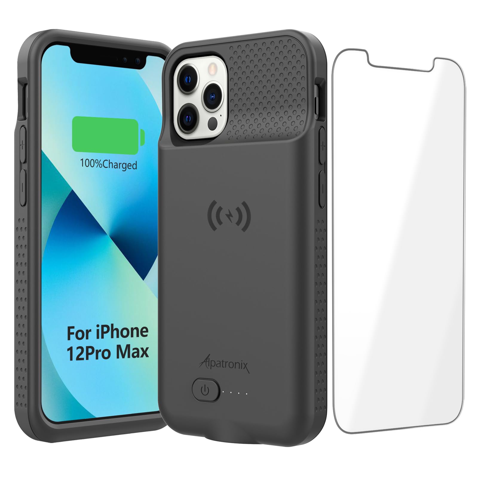 Amazon.com: Alpatronix Battery Case for iPhone 12 Pro Max / 13 Pro