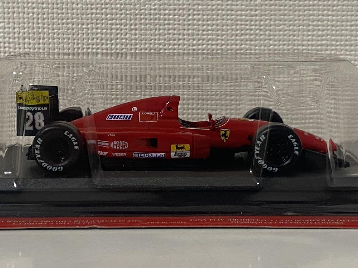 Amazon | アシェット 1/43 フェラーリ F92 A 1992 レッド #28 Hachette