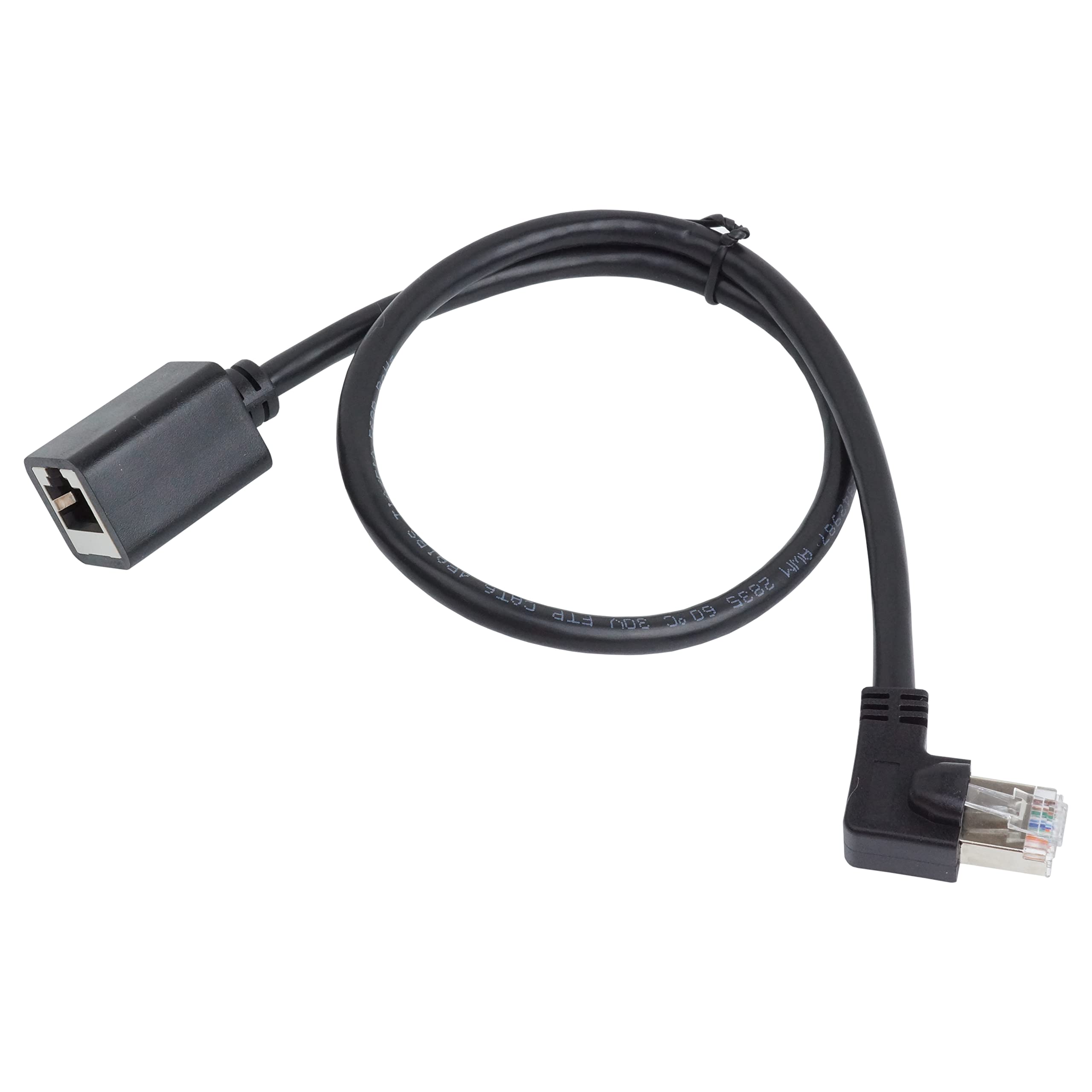 Amazon.co.jp: prendre LANケーブル L字型 50cm 延長ケーブル CAT6