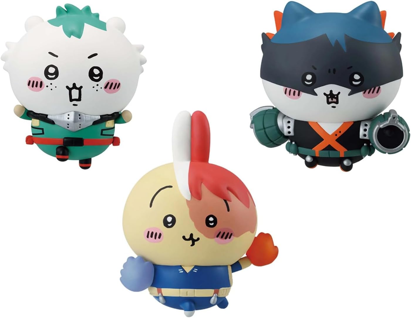 Amazon | 僕のヒーロー*アカデミア×ちい*かわ フィギュア 3種セット