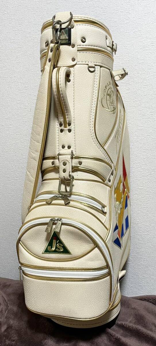 希少‼】 ジャンボ尾崎監修 J's キャディバッグ ゴルフバッグ スタンド