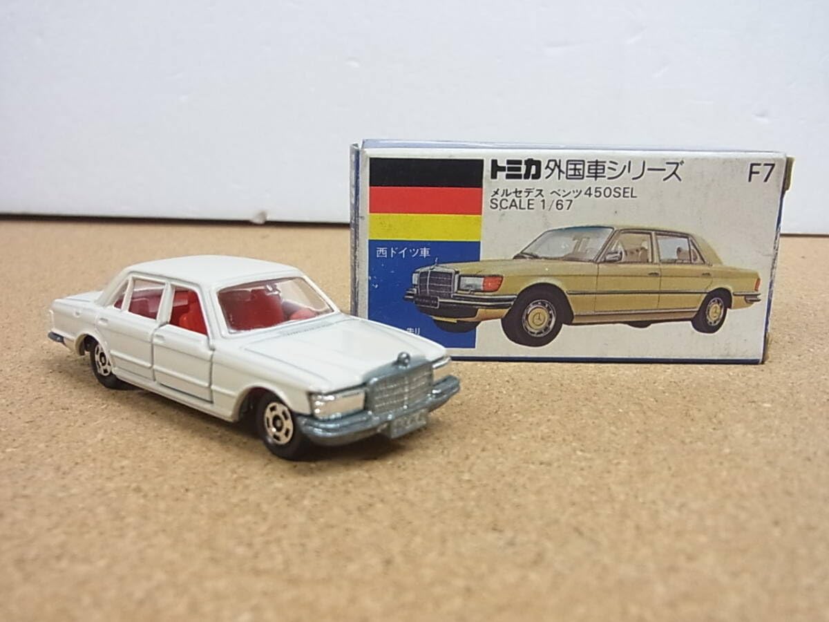 Amazon | トミカ 日本製◎ 青箱 F7 メルセデス ベンツ 450SEL