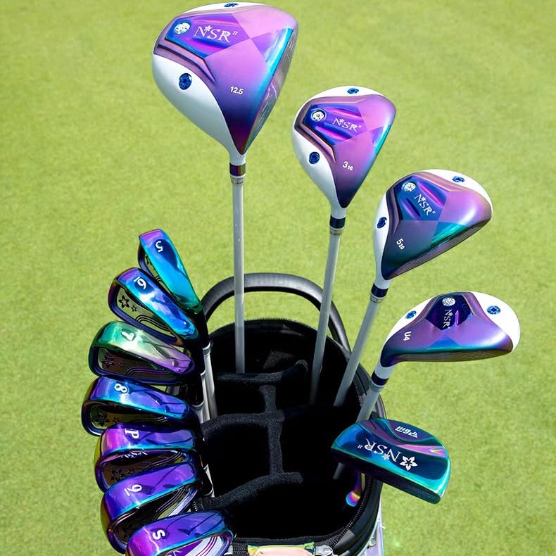 Amazon.co.jp: レディース ゴルフ クラブセット 12本組 中級者 右用