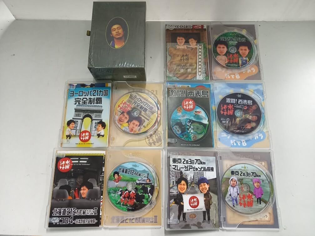 Amazon.co.jp: 水曜どうでしょう DVD コンプリートBOX （vol1～6） +4