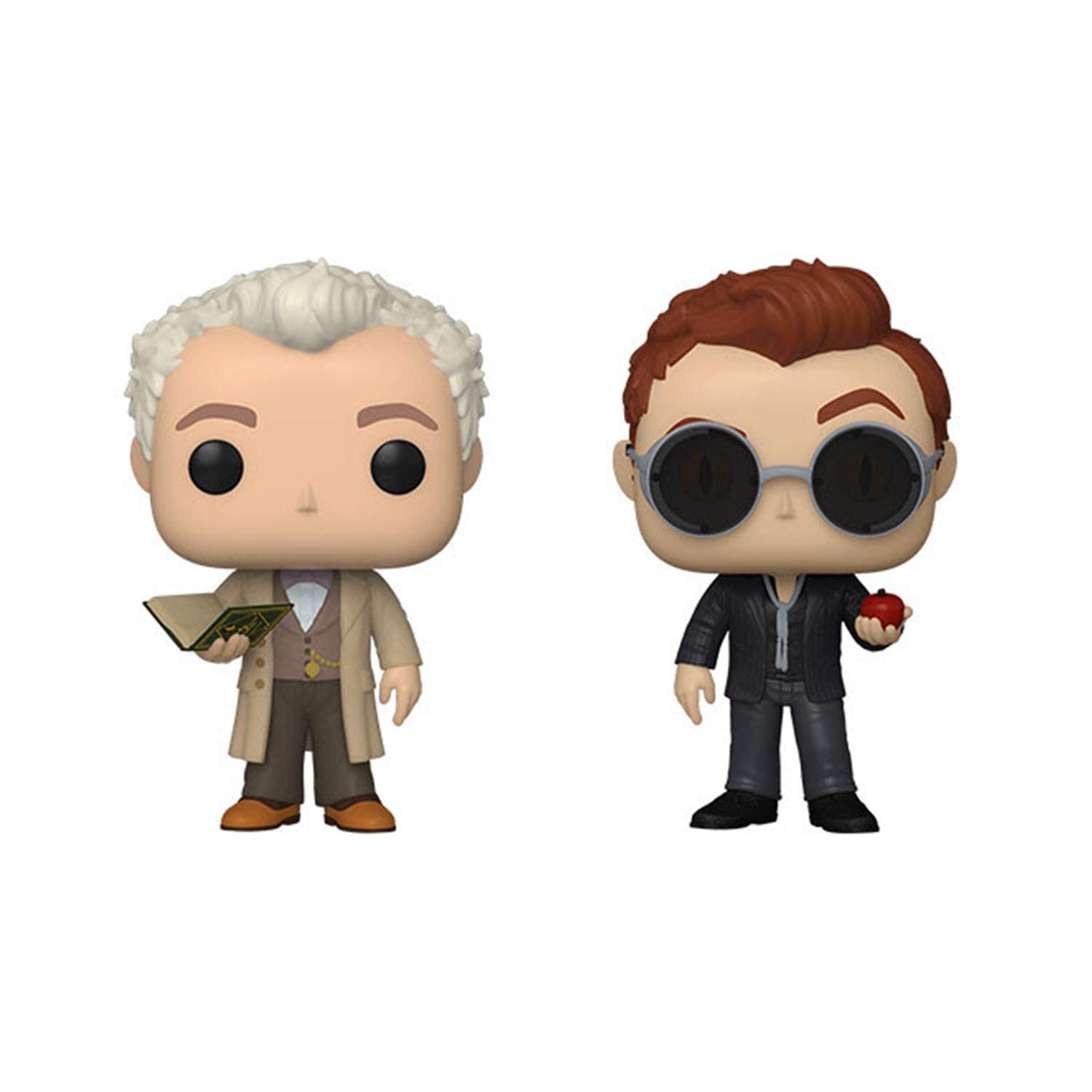 Amazon.co.jp: Funko Pop! 2個セット - Good Omens: アジラファールと