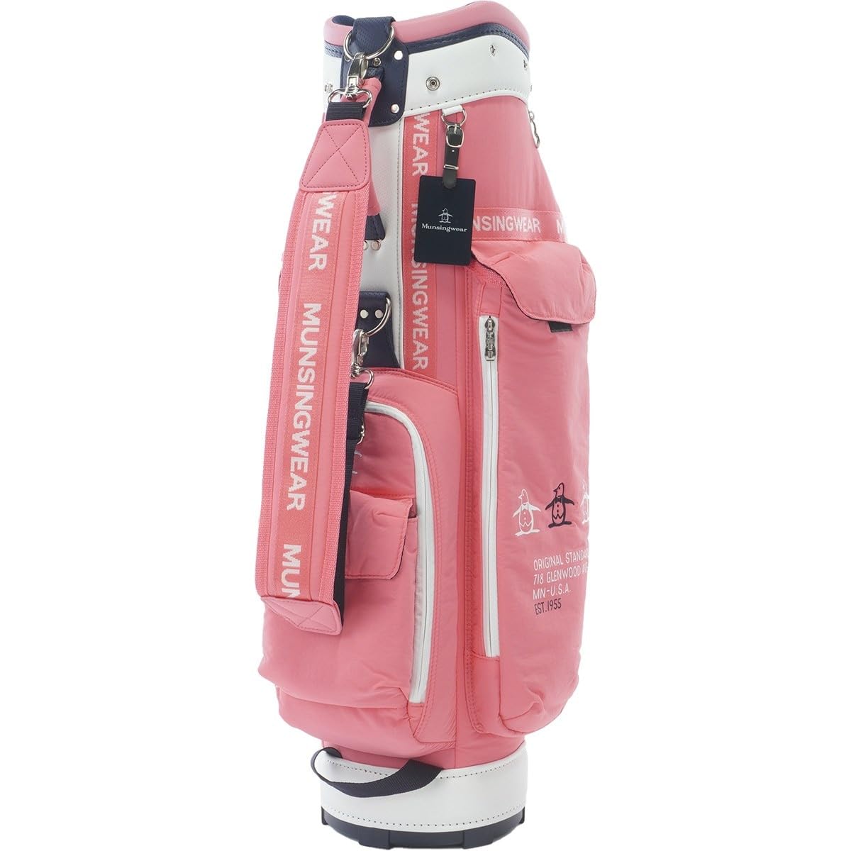 Amazon | マンシングウェア(Munsingwear) ゴルフ キャディバッグ