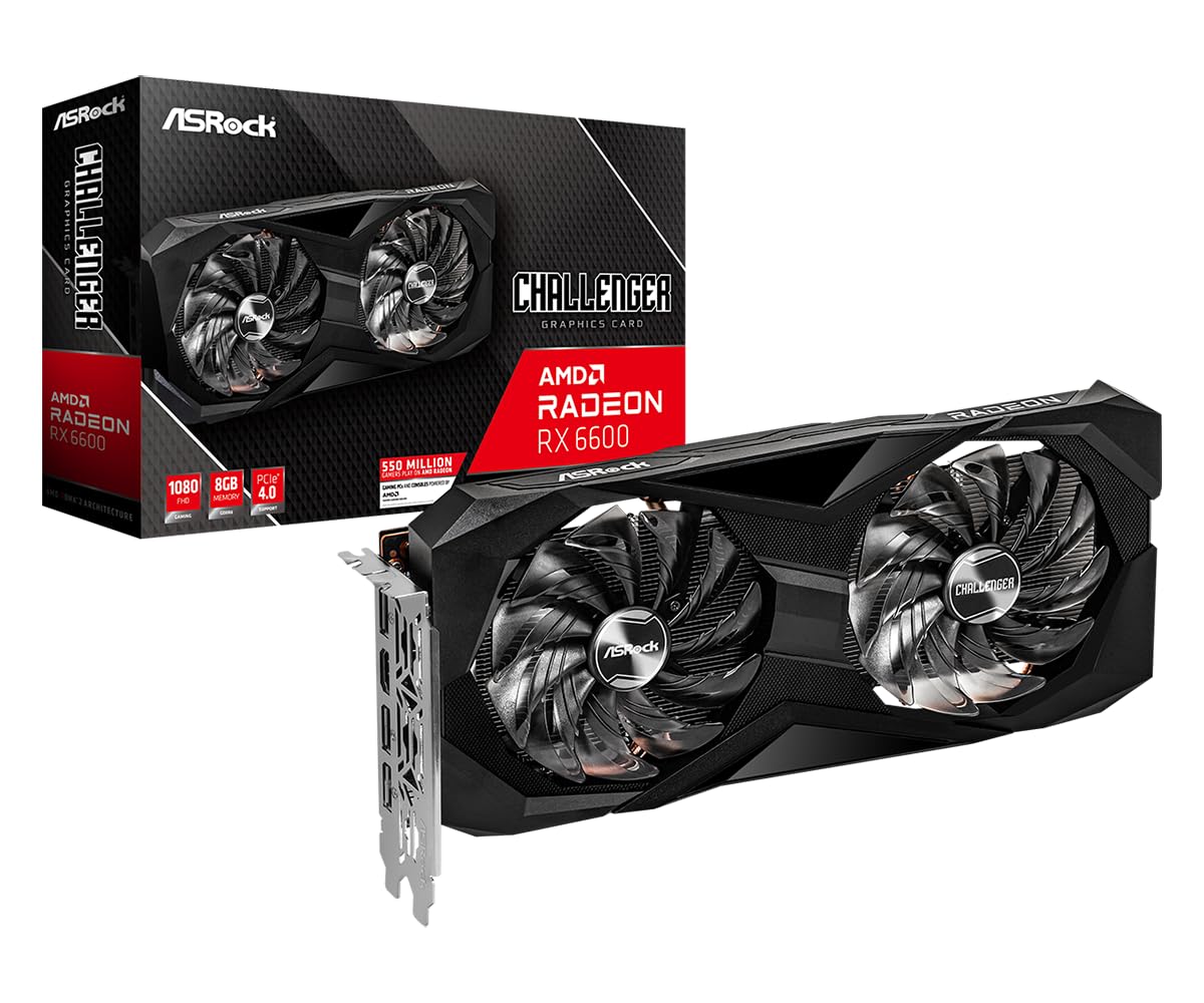 Amazon | ASRock グラフィックボード AMD Radeon RX6600 GDDR6 8GB