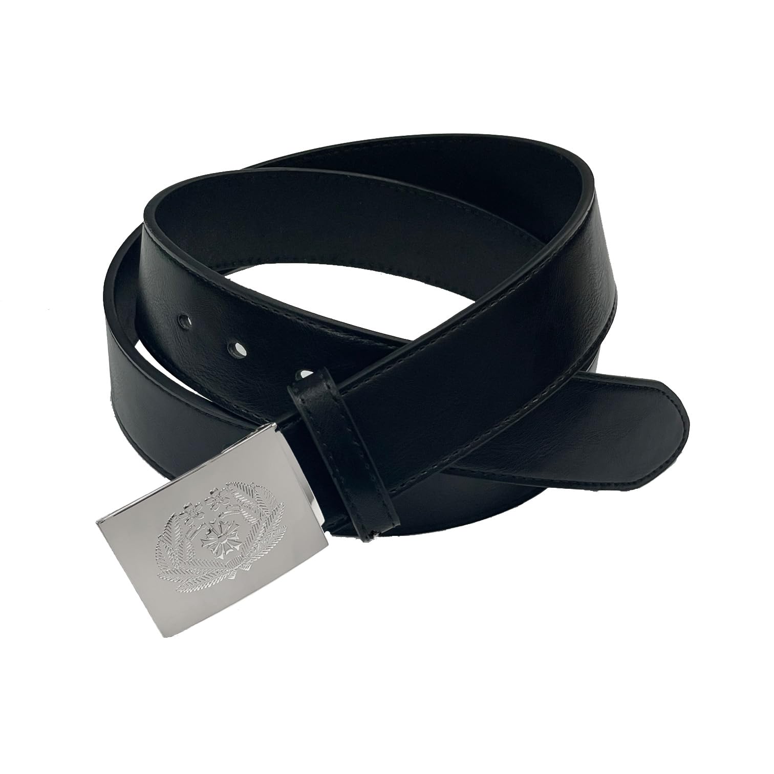 Amazon.co.jp: 警察グッズ 旭日桜花桜葉エンブレム帯革ベルトセット