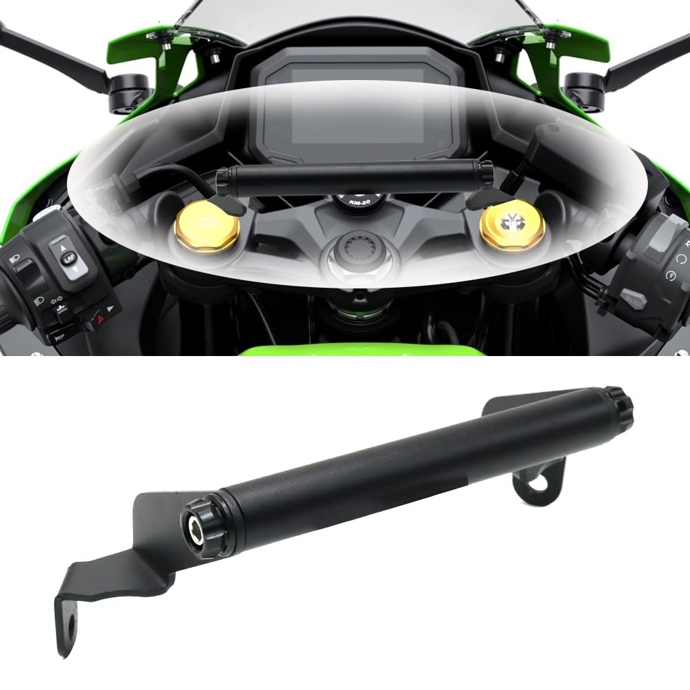 Amazon | KATIE DEVI バイク用 クランプバー Ninja ZX-25R/SE ZX-4R SE