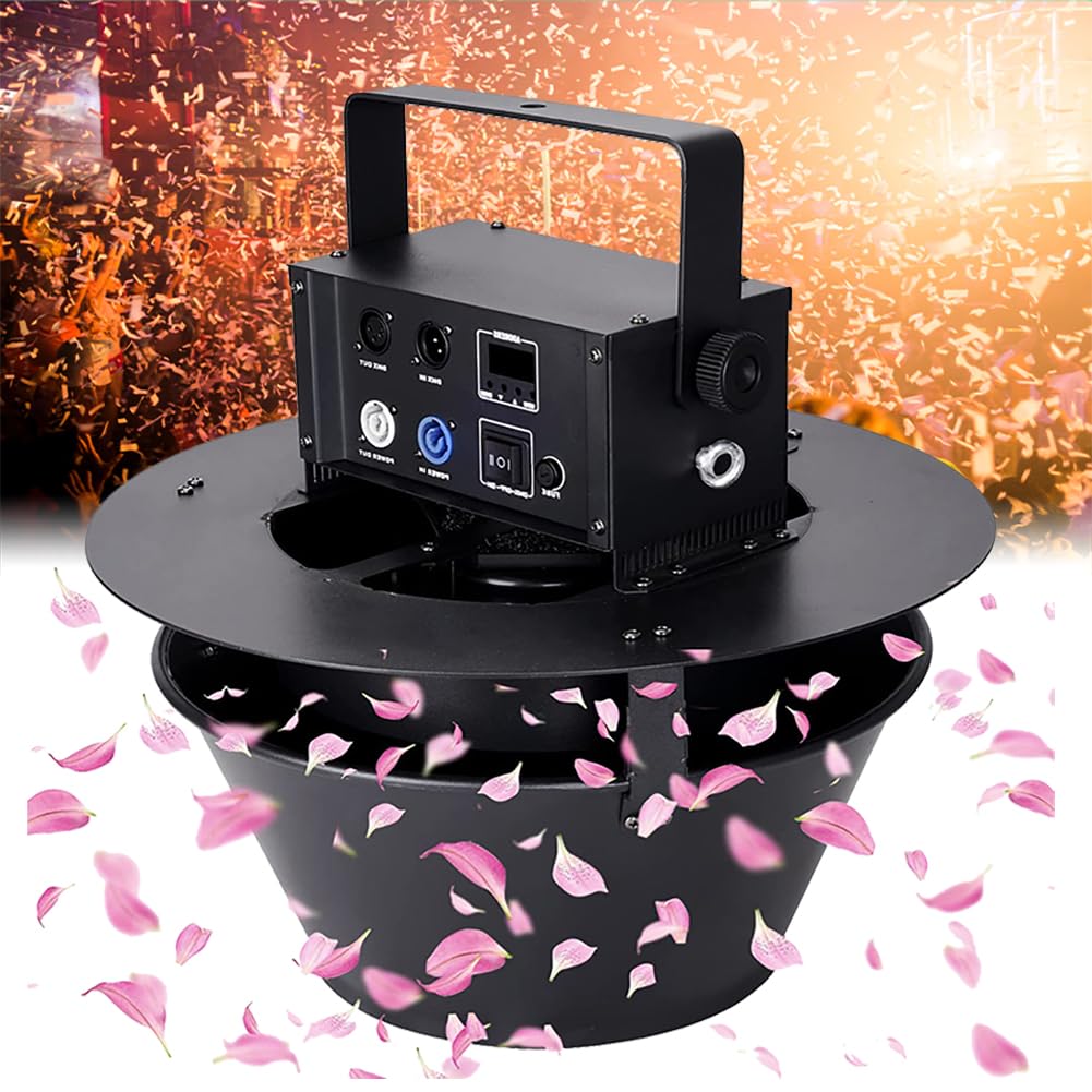 Amazon.co.jp: 紙吹雪エフェクトマシン 100W ステージスワール紙吹雪