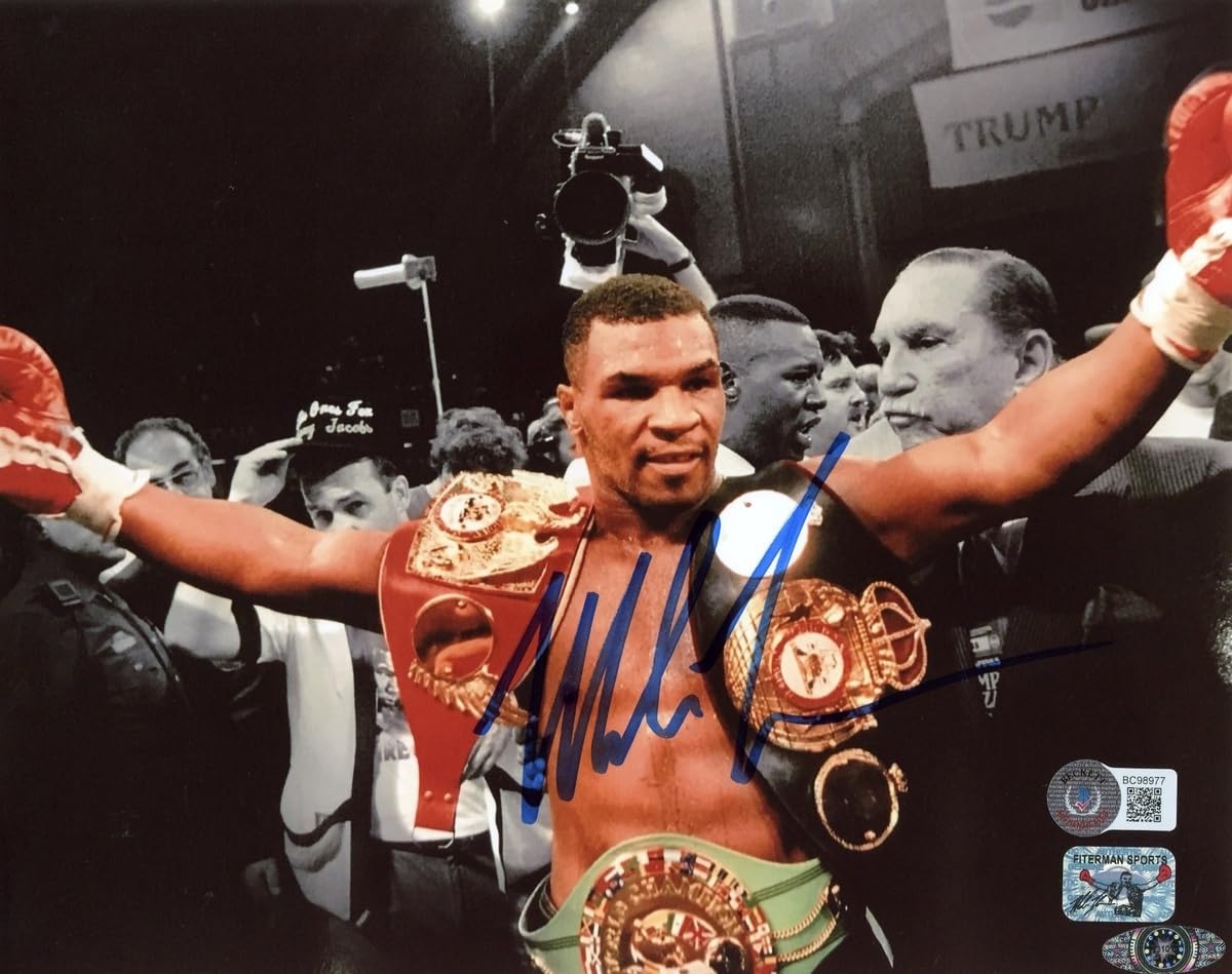 Amazon.co.jp: マイク・タイソン 直筆 サイン 入り 8×10 ポスター