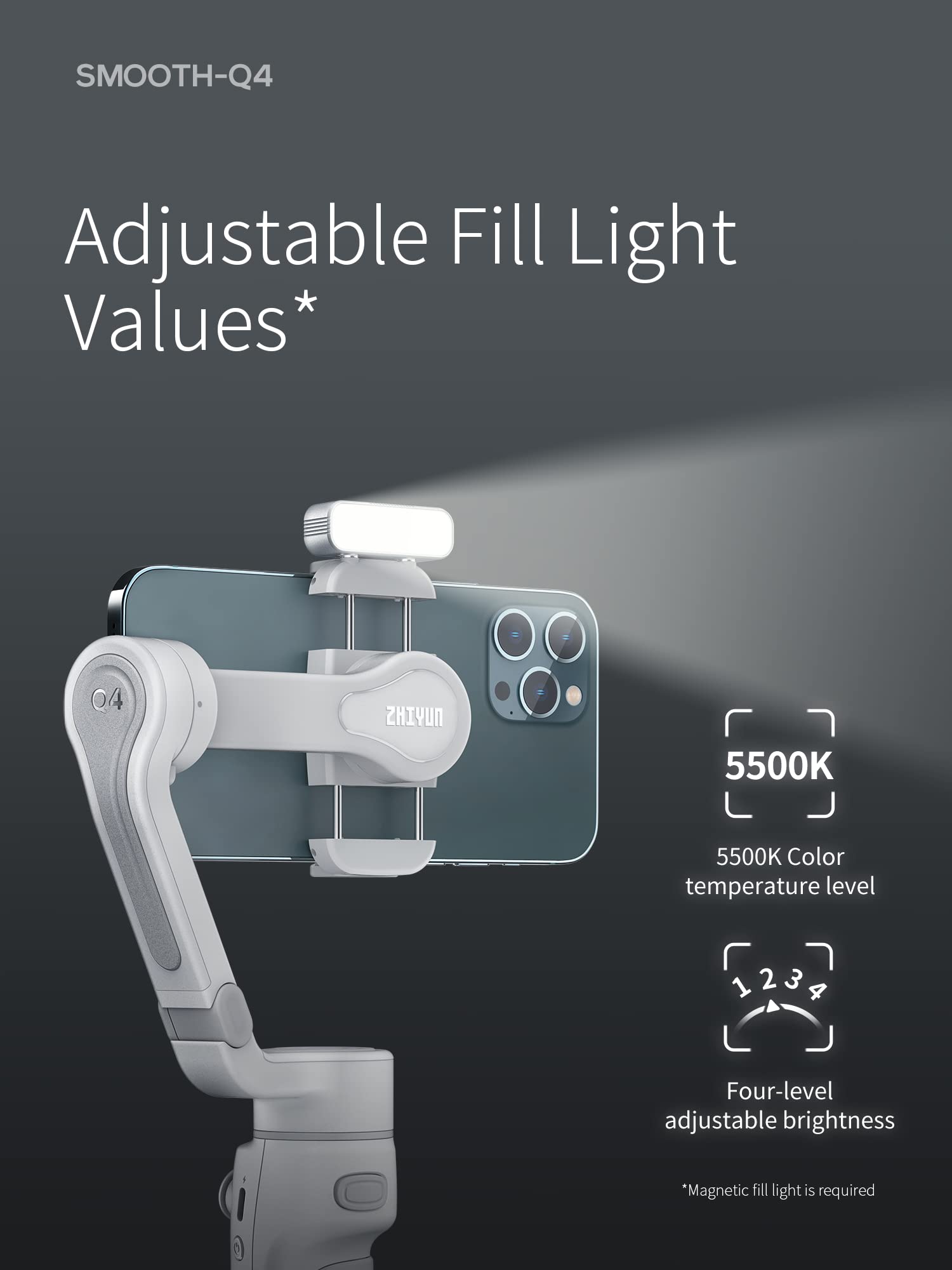 Amazon.co.jp: ZHIYUN SMOOTH Q4 3軸 スマートフォンジンバル