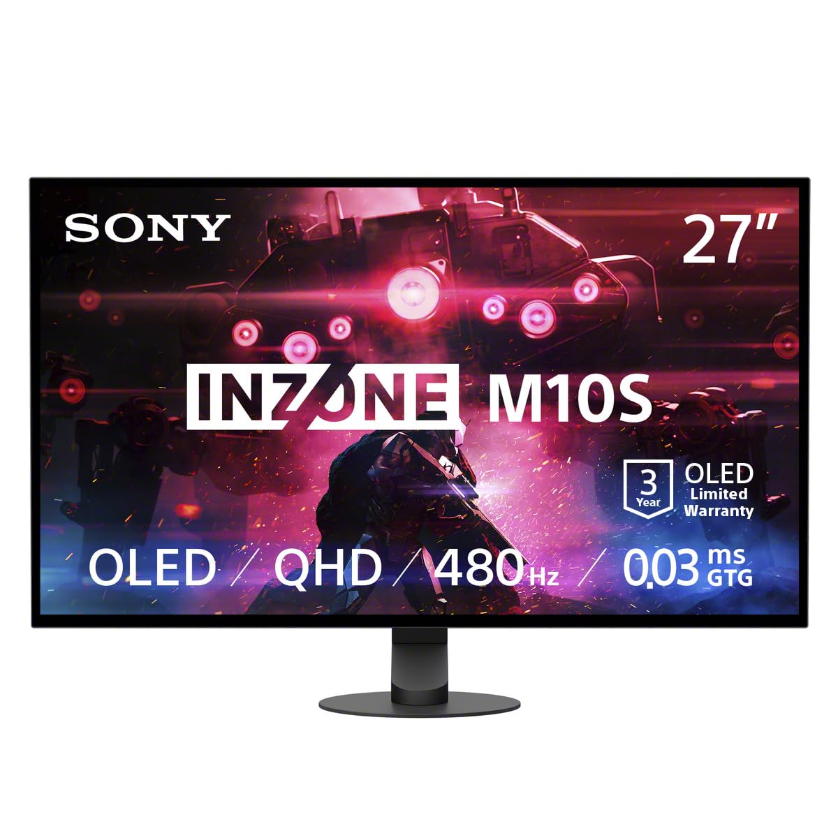 Amazon.com: Sony INZONE M10S 27” OLED 1440p Gaming Monitor 480Hz