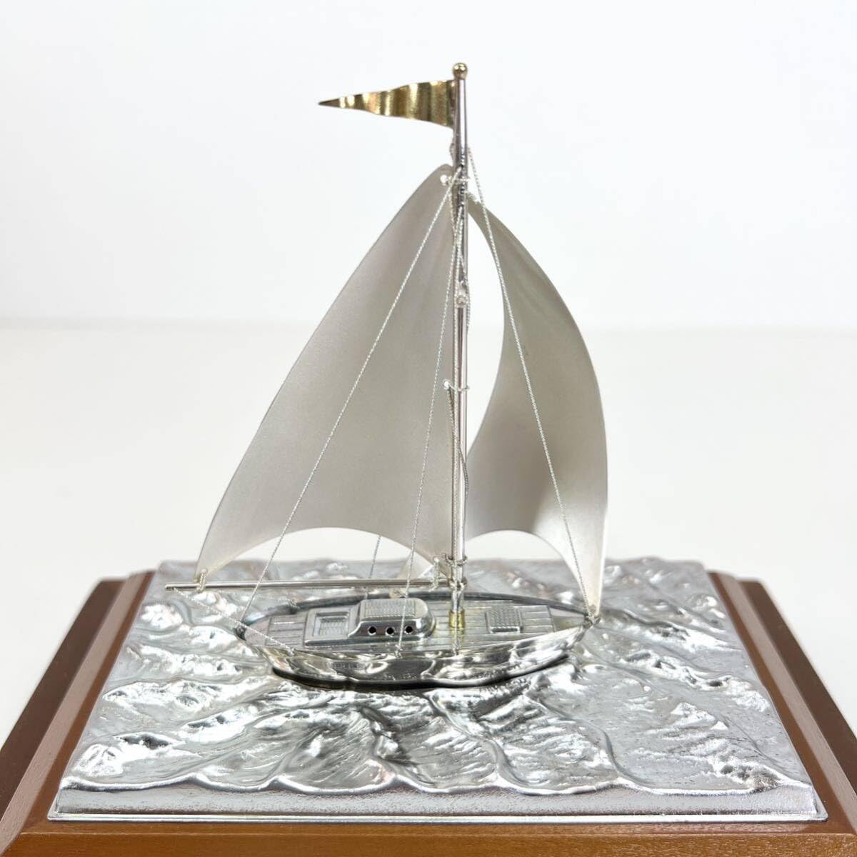 Amazon.co.jp: 置物 ヨット SILVER ヨット7号 TAKEHIKO 関工芸 武比古