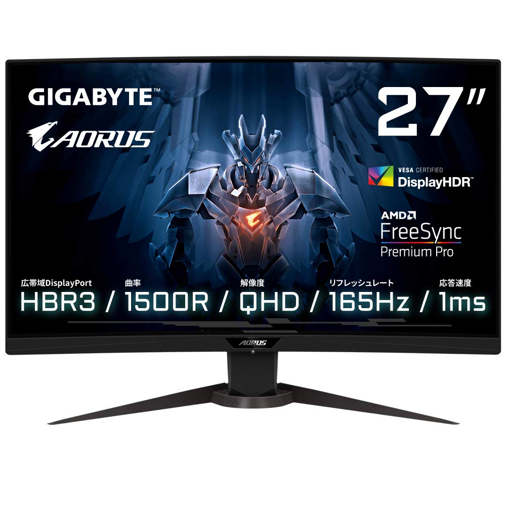 Amazon.co.jp: GIGABYTE AORUS Gaming Monitor 27インチ 2560x14400