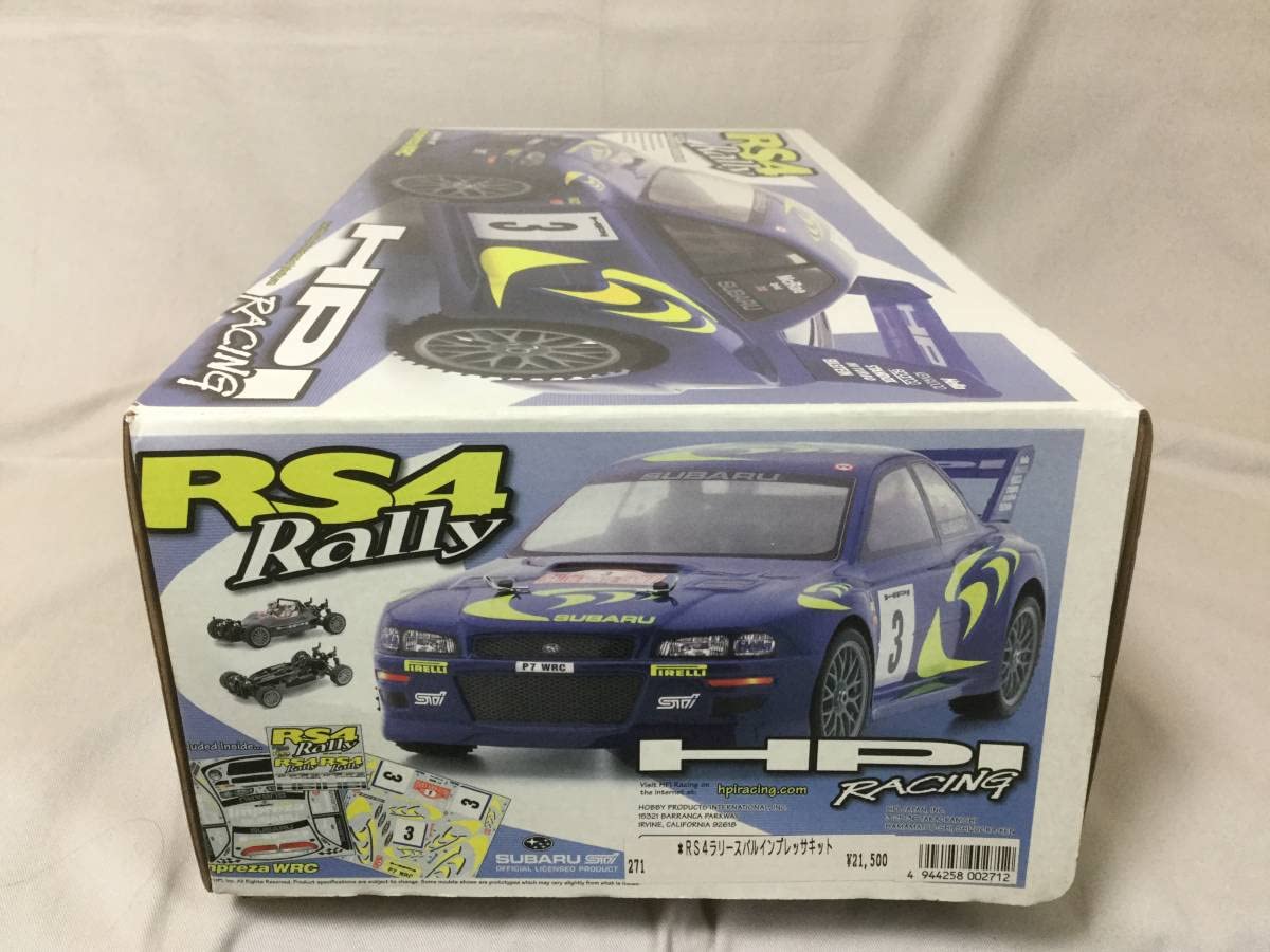 Amazon.co.jp: 絶版 HPIレーシング 1/10 電動RCカー RS4 Rally