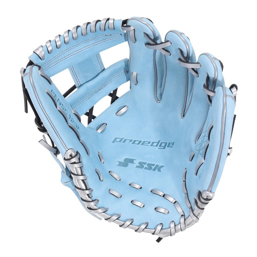SSK 軟式グローブ オールラウンド 野球 super soft 一般用 ブルー SSK
