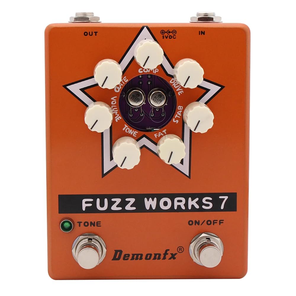 Amazon | Demonfx FUZZ WORKS 7 / FUZZ ファズ ギター エフェクター