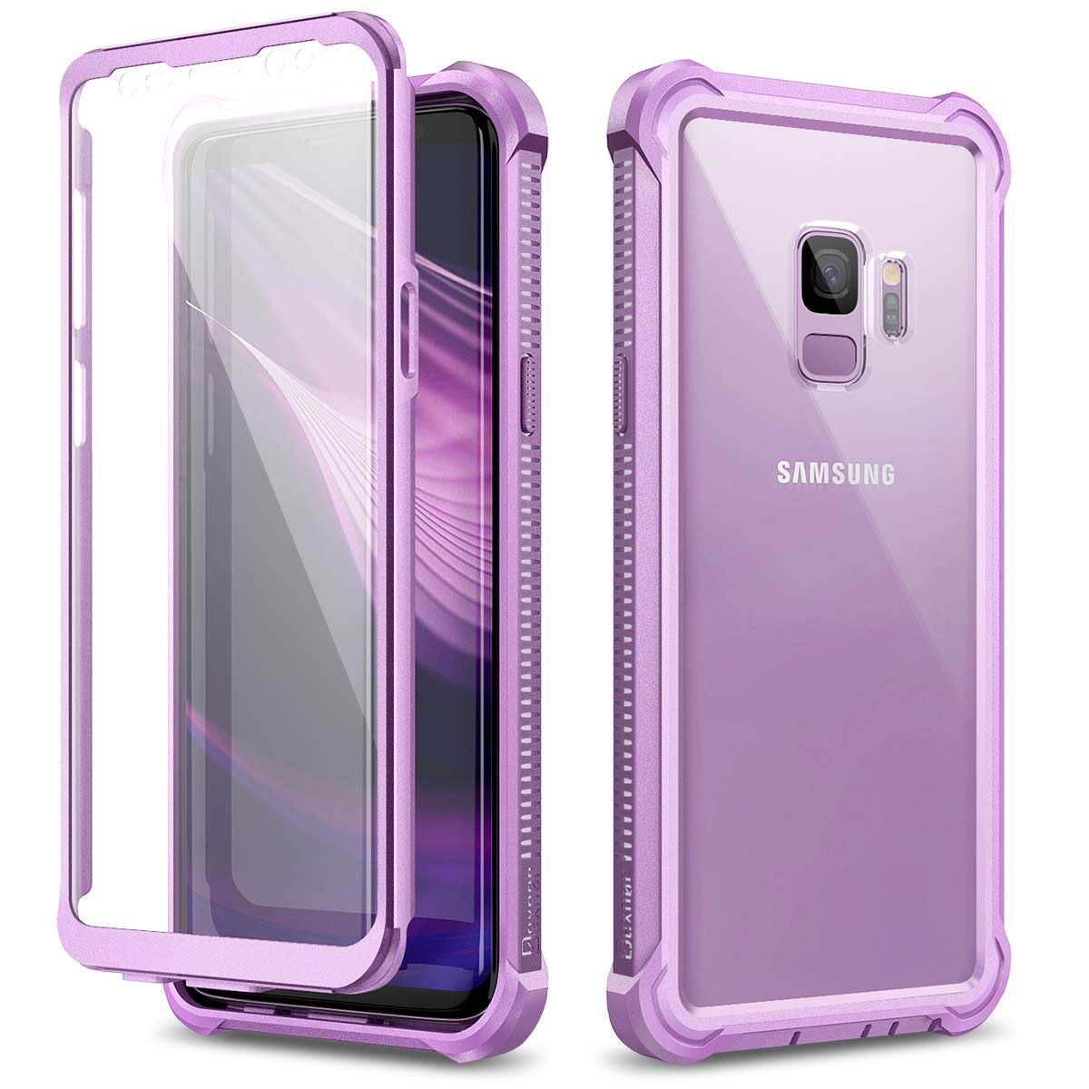 Amazon.com: Dexnor Galaxy S9 Case with Screen Protector Clear
