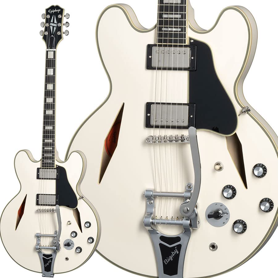 Amazon | Epiphone Shinichi Ubukata ES-355 Ver.02 Classic White