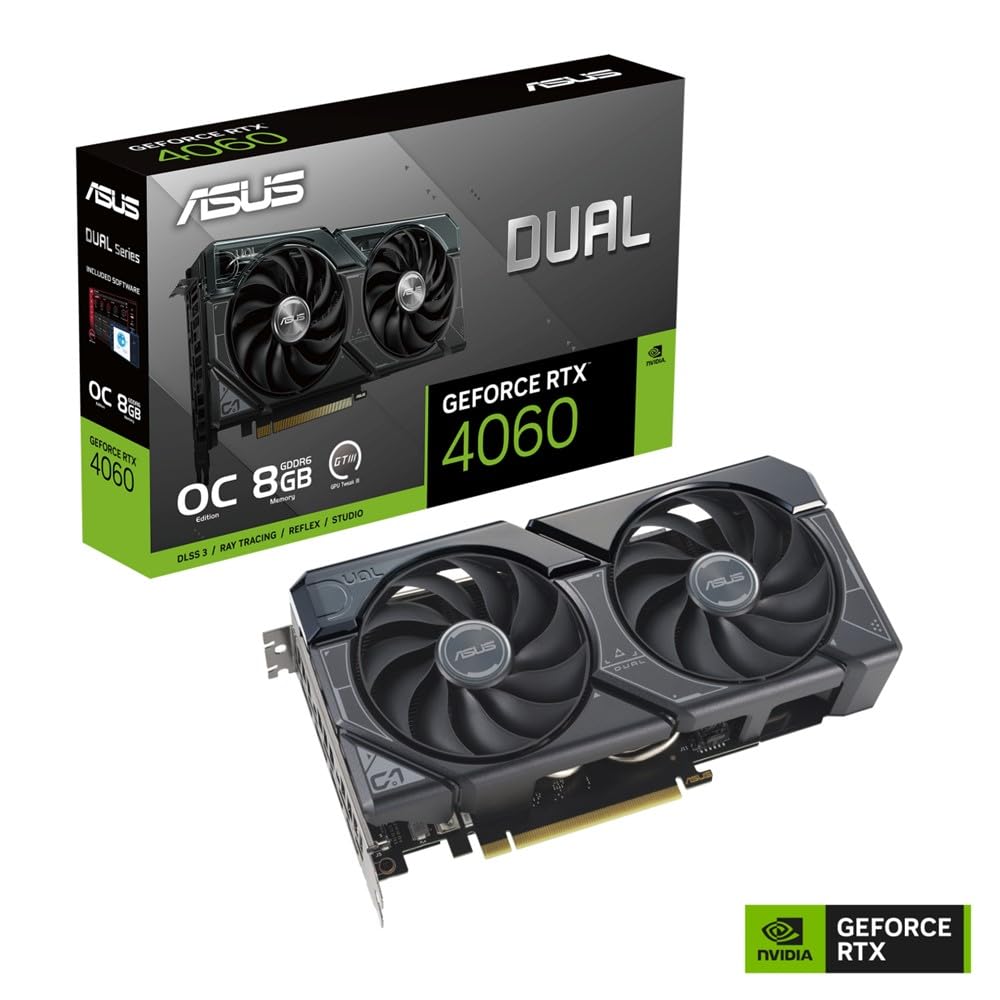 Amazon | ASUS DUAL GeForce RTX 4060 OC エディション 8GB GDDR6