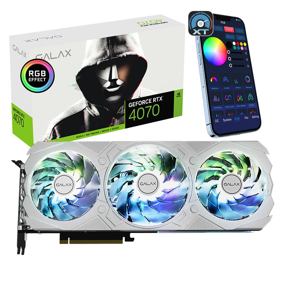 Amazon | GALAX GeForce RTX™ 4070 EX ゲーマー ホワイト 1-Click OC