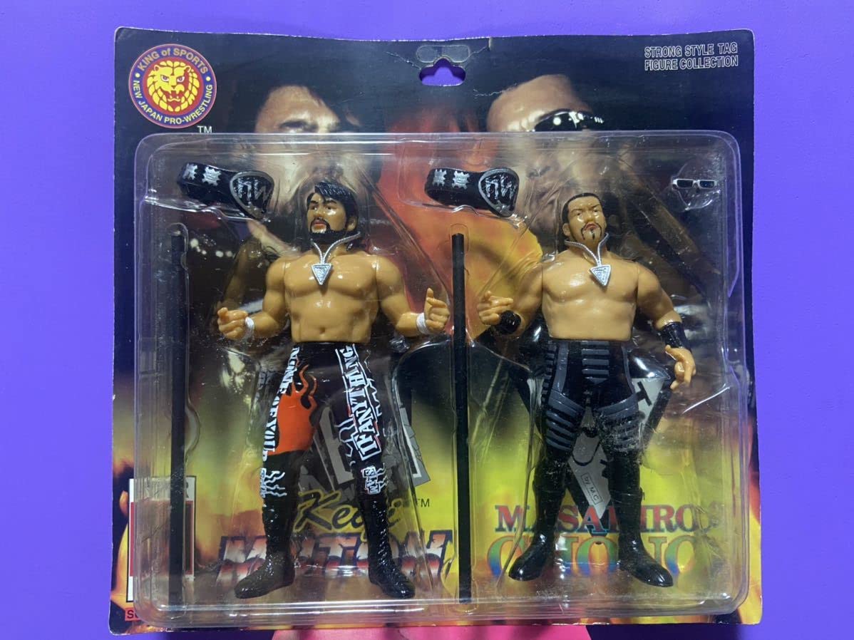 Amazon | 絶版 武藤敬司 蝶野正洋 プロレス フィギュア 新日本プロレス