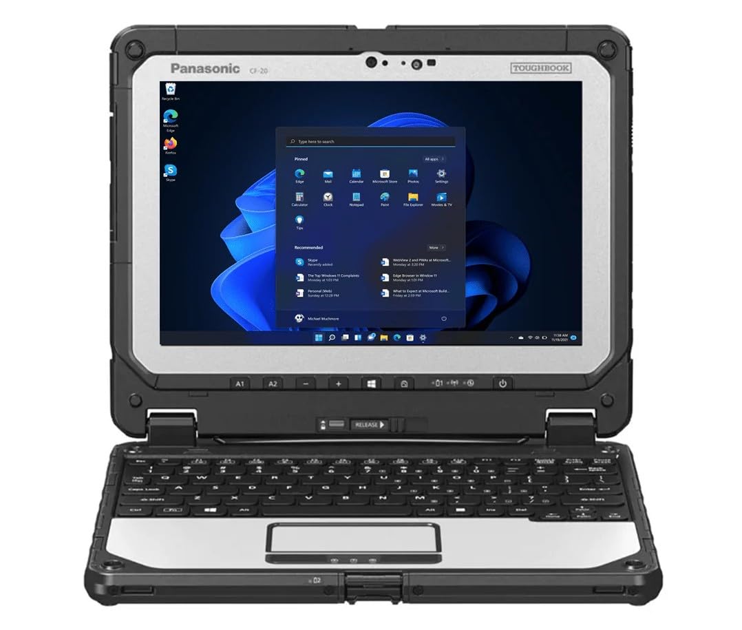Amazon.com: Toughbook Panasonic 2-in-1 CF-20 MK2, Intel i5-7Y57