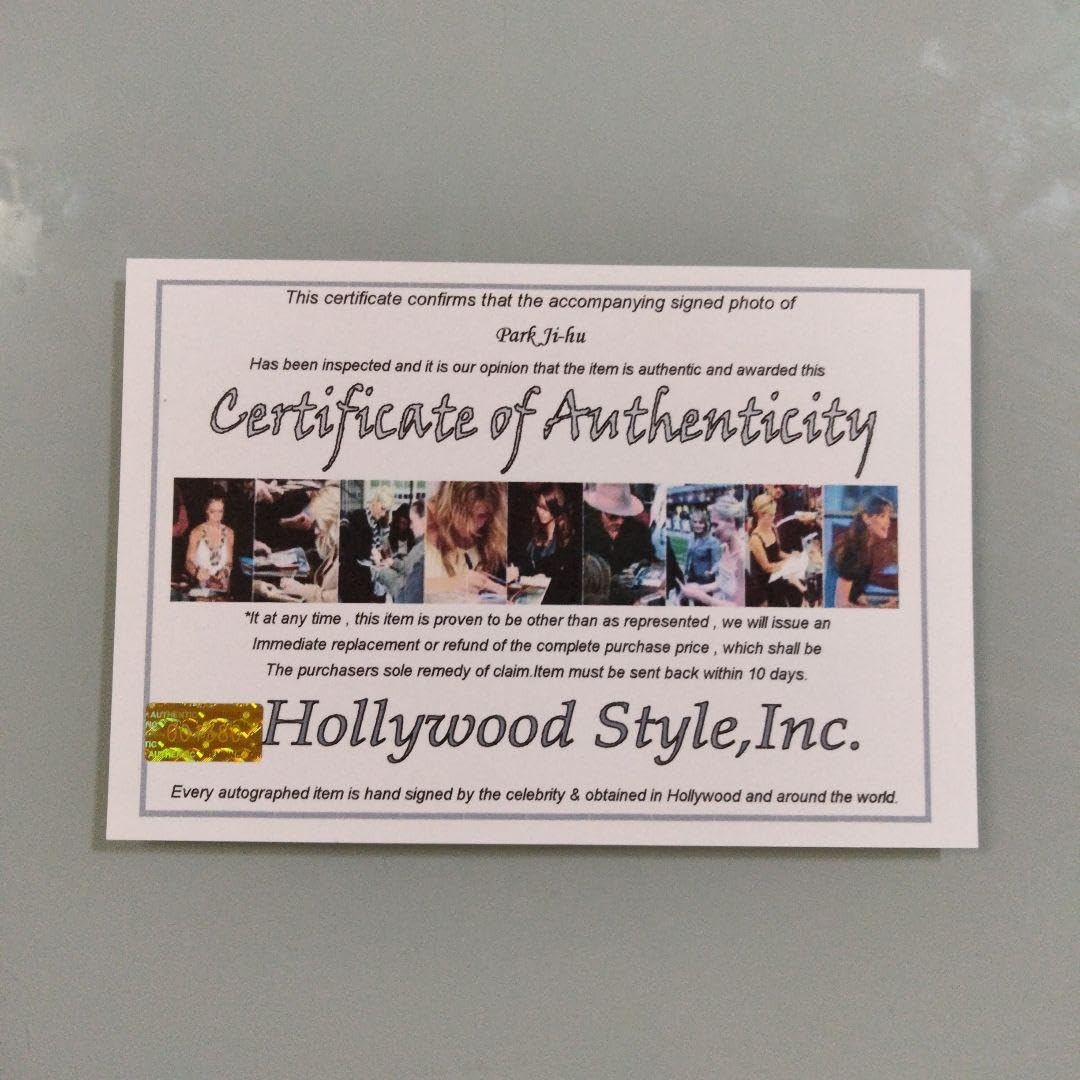 Amazon.co.jp: パク ジフ直筆サイン入り2Lサイズ写真…今、わたしたちの
