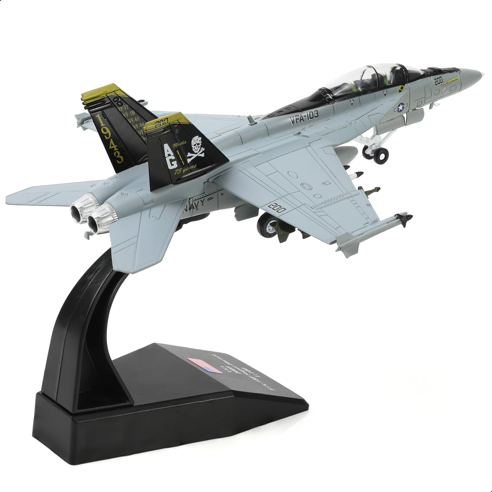 Amazon.co.jp: NUOTIE 1/100 F/A-18 スーパーホーネット 金属ダイ